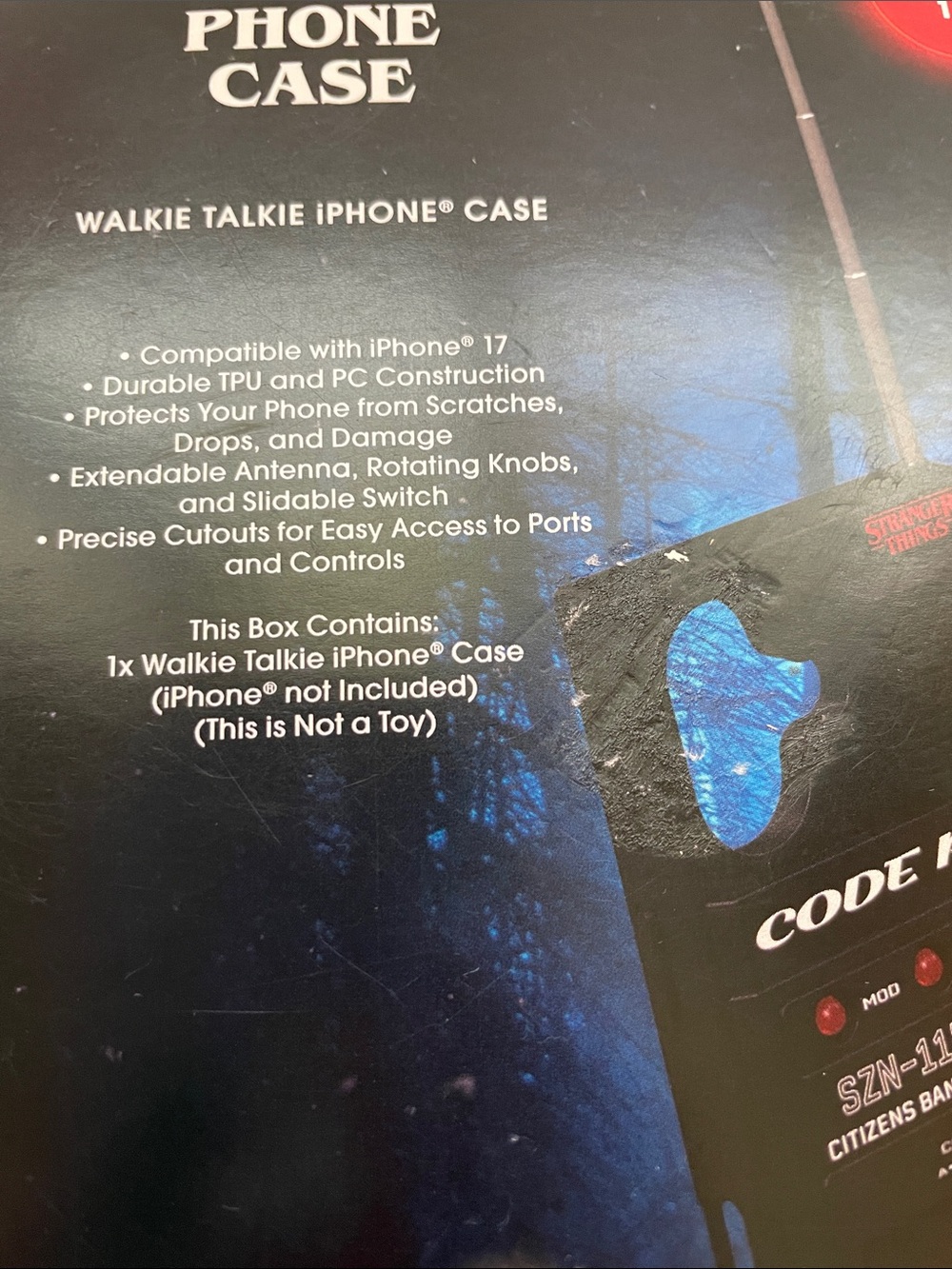 NIB Stranger Things case for iPhone 17. - Picture 5 of 5